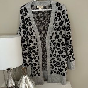 NEW 🐆 Jessica Simpson- Leopard Print Cardigan